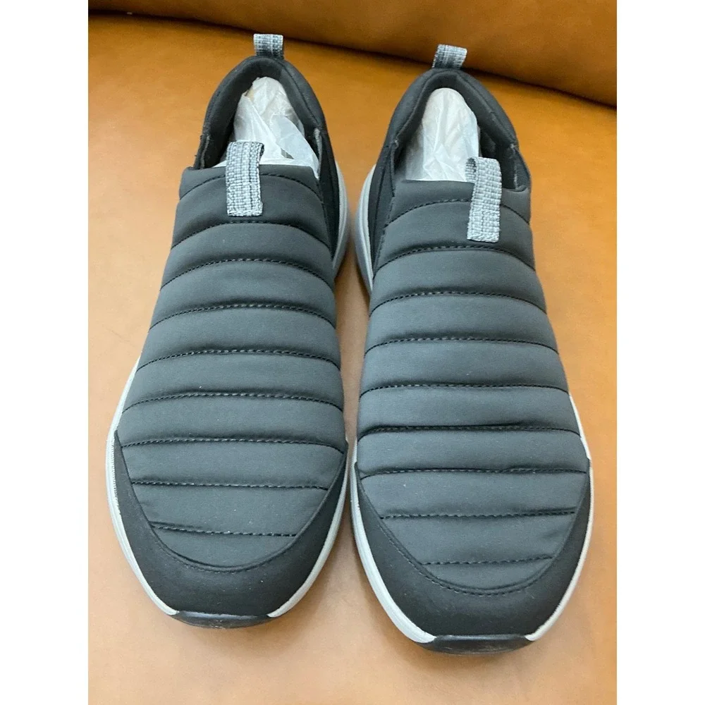 Ryka Pursuit Slip On Women 9.5W Black Quilted Puffer Walking Shoes